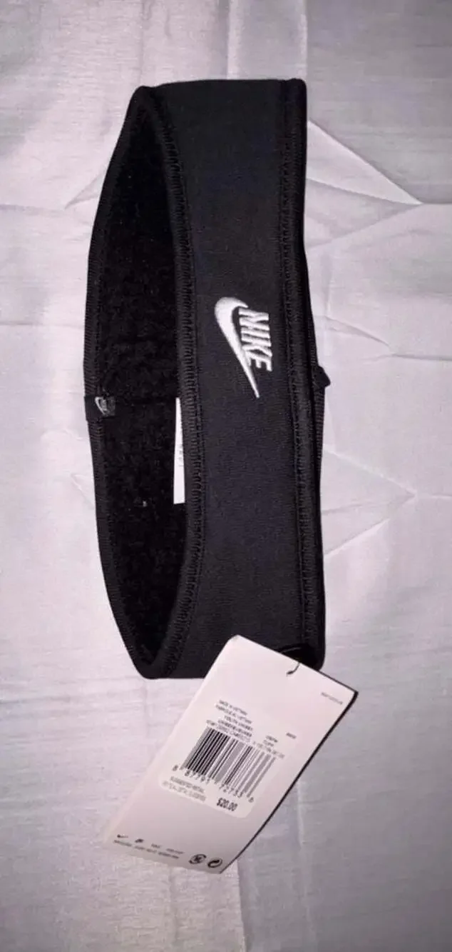 Nike Club Fleece Youth Headband Black